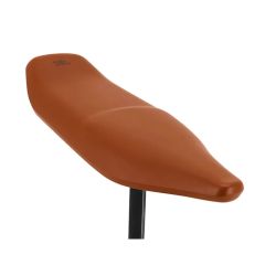 Selle Jallot City biplace marron diamètre 27.2mm (cales pieds inclus)