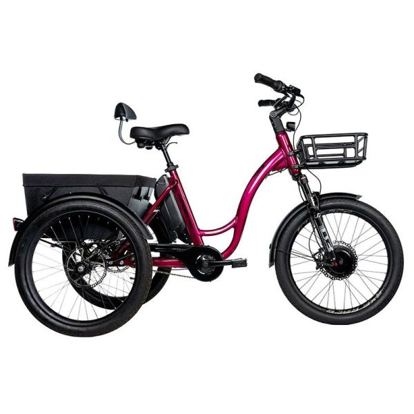 Leader Fox Tricycle électrique 24" Curtis rouge